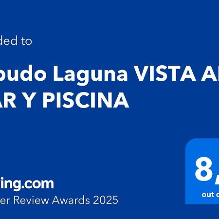 Papudo Laguna Vista Al Mar Y Piscina Luaran gambar
