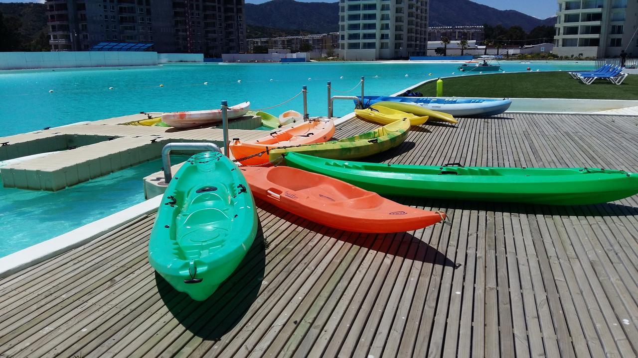 Papudo Laguna Vista Al Mar Y Piscina Luaran gambar